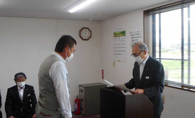 無事故運転士への表彰